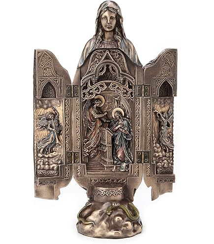 Amazon.com: Veronese Design 11 3/8 Inch Lady of Grace Virgin Mary